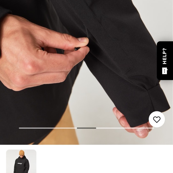 Oakley Black Pullover Jacket - Picture 7 of 11